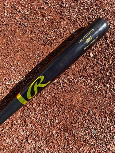 32" 2024 Rawlings BH3 Pro Preferred Maple Baseball Bat