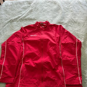 Bauer Red Track Jacket