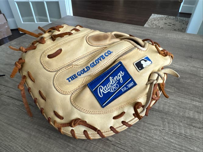 Rawlings Heart of the Hide RH Catcher's Baseball Glove 34" (Used)