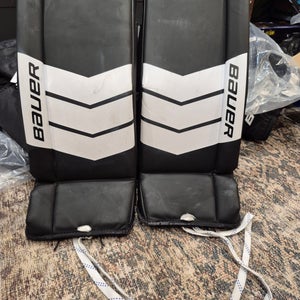 Small Bauer Learn to Save Youth Goalie Equipment Kit Goalie Leg Pads (Used)