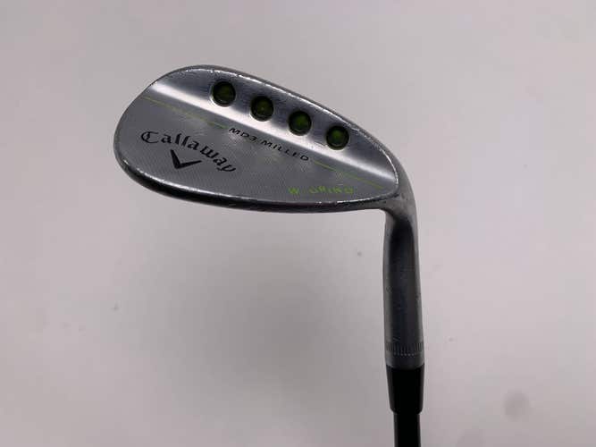 Callaway MD3 Milled Chrome W-Grind Wedge 60* 11 Bounce Fujikura 85ST 85g Mens RH