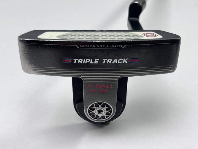 Odyssey Triple Track 2-Ball Blade CH Stroke Lab Putter 34" Mens RH