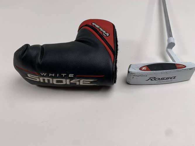 TaylorMade Rossa Daytona 1 AGSI+ White Putter 35" Mens RH HC