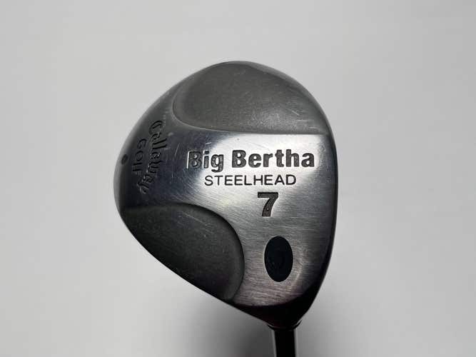 Callaway Big Bertha Steelhead 7 Fairway Wood 21* RCH 99 Regular Graphite Mens RH