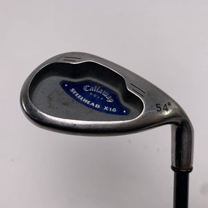 Callaway X-16 Sand Wedge SW 54* System CW75 75g Regular Graphite Mens RH