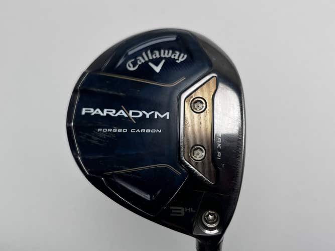 Callaway Paradym 3 HL Fairway Wood 16.5* HZRDUS RDX Smoke 5.5 60g Regular RH