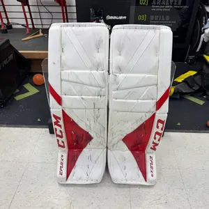 34" CCM EFlex 5 Goalie Leg Pads Pro Stock (Used)