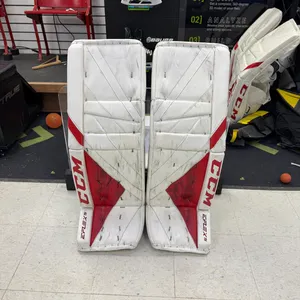 34" CCM EFlex 5 Goalie Leg Pads Pro Stock (Used)