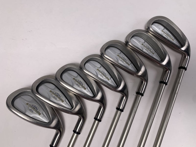 Callaway X-14 Iron Set 4-PW Steelhead X-14 Gems Ladies RH
