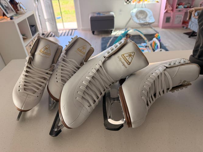 Jackson Ultima Mystique Figure Skates Junior 13 (Used)