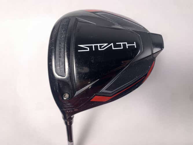 TaylorMade Stealth Driver 10.5* Fujikura Atmos Red 5R Regular Graphite Mens LH