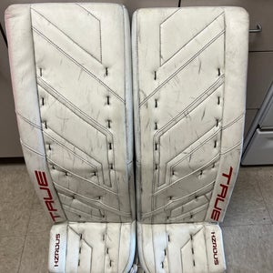 NHL Pro Return 34" True HZRDUS Px4 Goalie Leg Pads Pro Stock (Used)