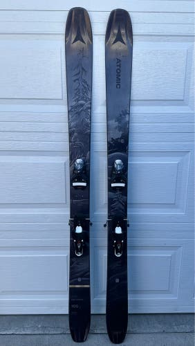 Atomic Bent Chetler 100 164 cm Skis With Look SPX 12 GW 100 mm Bindings