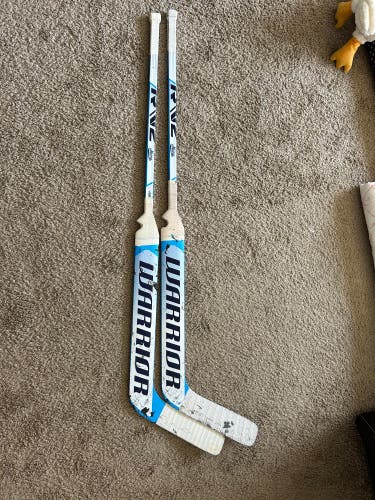 Senior Warrior Ritual V2 Pro+ Regular Goalie Stick 26" Paddle Pro Stock (Used)