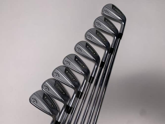 Callaway Apex Pro 24 Iron Set 4-PW+AW Modus 3 Tour 120g Stiff Steel Mens RH