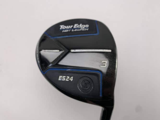 Tour Edge Hot Launch E524 3 Fairway Wood 15* Ascent Blue 50A 50g Senior RH