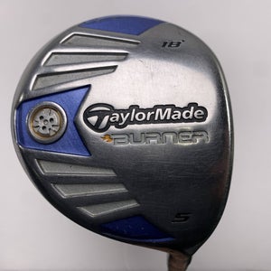 TaylorMade Burner Steel 2007 5 Fairway Wood 18* REAX SuperFast 50g Ladies RH