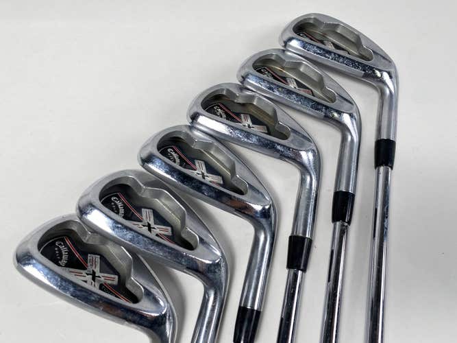 Callaway X Tour Iron Set 5-PW True Temper Dynamic Gold S300 Stiff RH +1/2''