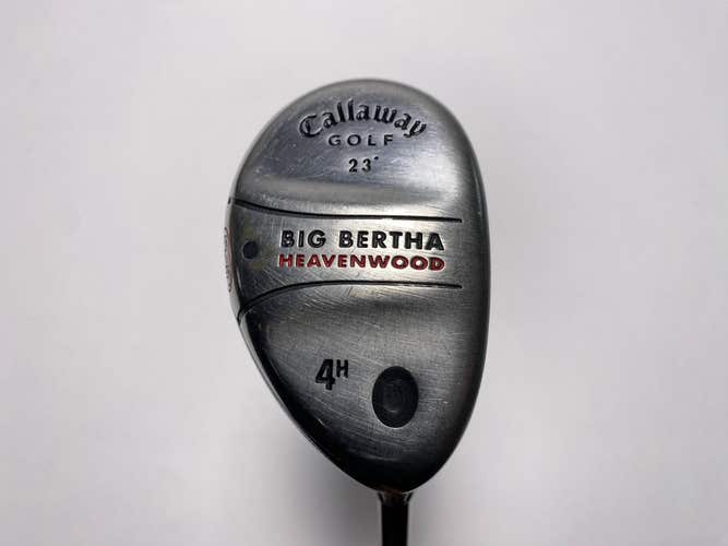 Callaway Big Bertha Heavenwood 4 Hybrid 23* RCH 75w Regular Graphite Mens RH