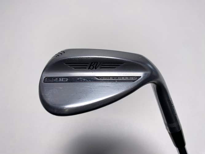 Titleist Vokey SM10 Tour Chrome Lob Wedge LW 58* 4 Bounce T-Grind SM10 RH