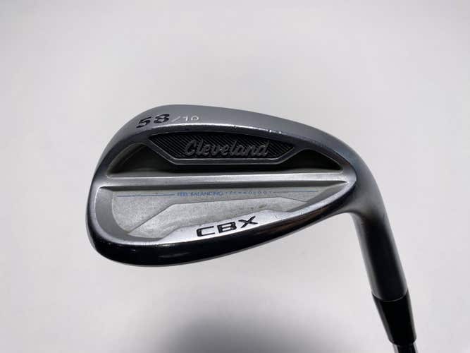 Cleveland CBX Lob Wedge LW 58* 10 Bounce DG Mid S300 Stiff Steel Mens RH
