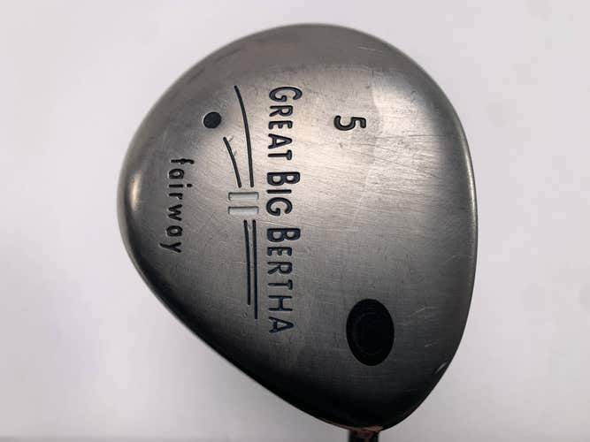 Callaway Great Big Bertha II 5 Fairway Wood 18* GBB System 60 Senior RH DENT
