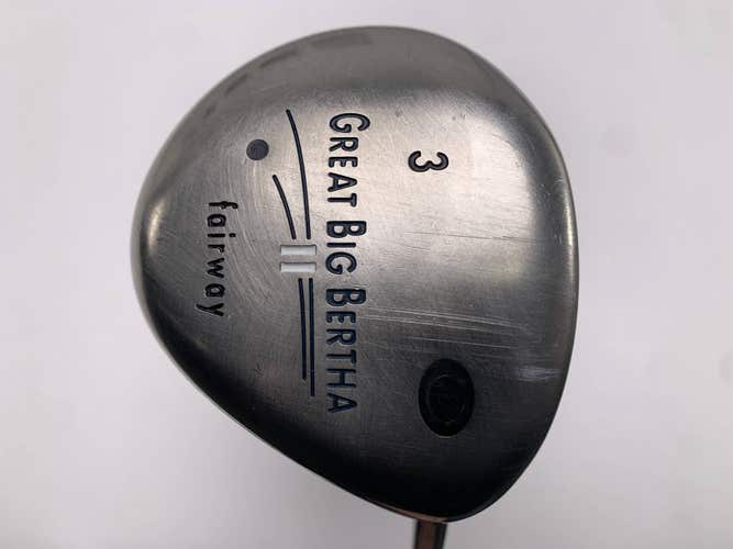 Callaway Great Big Bertha II 3 Fairway Wood 15* GBB System 60 Senior RH