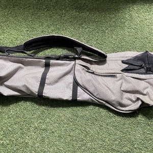 Titleist Sunday Carry Bag Gray 2-Way Divide Single Strap Golf Bag