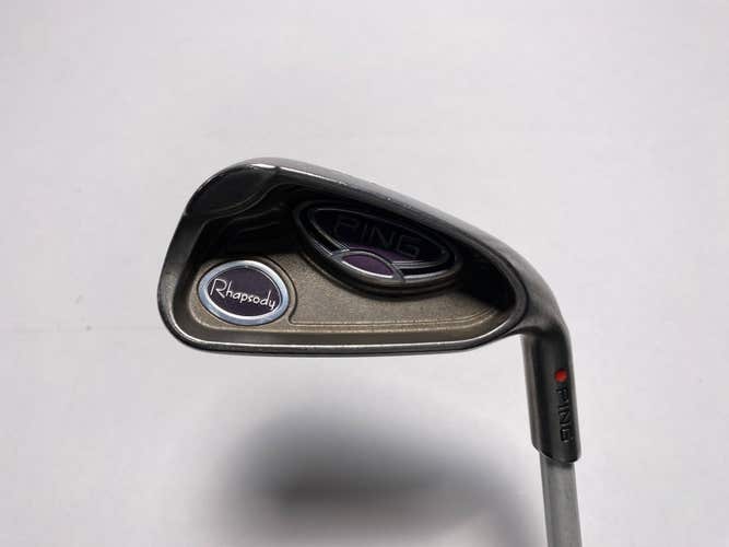 Ping Rhapsody Single 6 Iron Red Dot ULT 129 UltraLight Ladies Graphite Womens RH