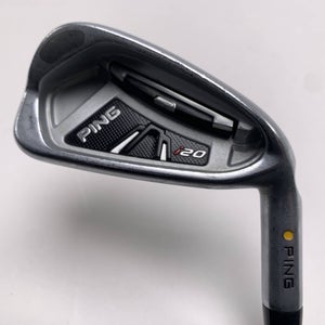 Ping i20 Single 4 Iron Yellow Dot 1.5* Up CFS Stiff Steel Mens RH