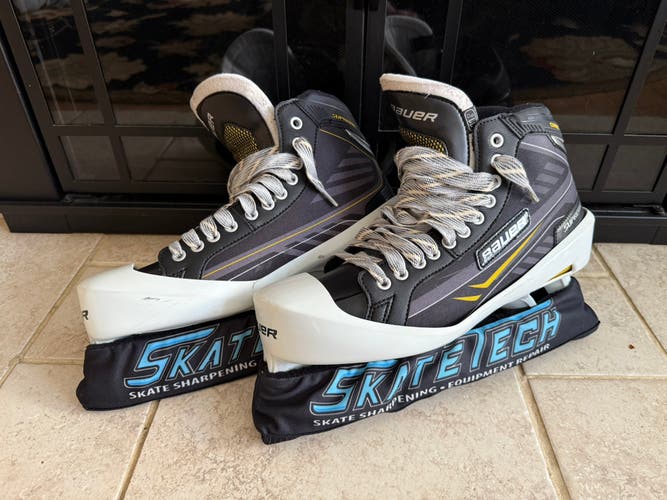 2015 Bauer Supreme One.7 Hockey Goalie Skates Regular Width 11.5 (Used)