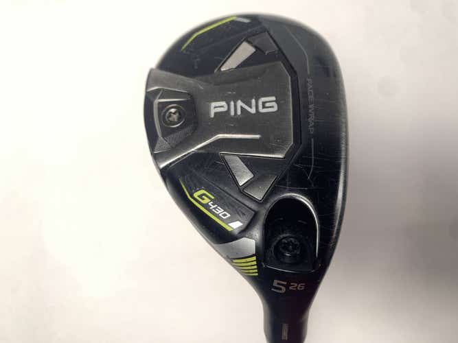 Ping G430 5 Hybrid 26* Project X HZRDUS RDX Smoke Red 5.5 70g Regular RH
