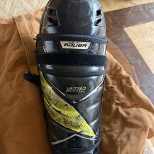 Senior Bauer Supreme Ultrasonic 13" Shin Pads (Used)