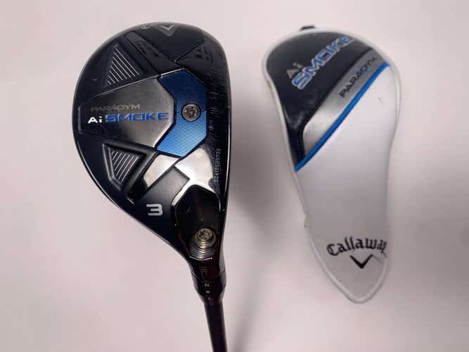 Callaway Paradym Ai Smoke 3 Hybrid 18*  Cypher Sixty 5.5 60g Regular RH HC