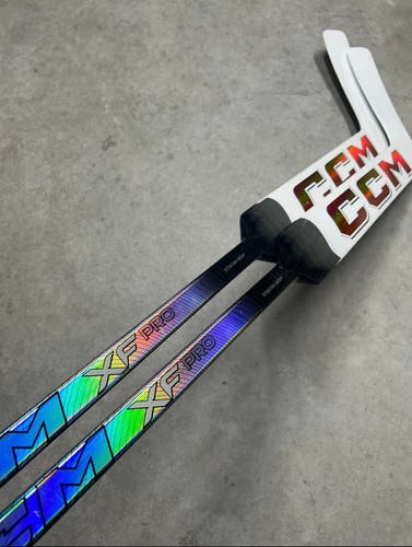 2 PACK 26” Paddle Senior CCM XF Pro Regular Goalie Stick - Gibson