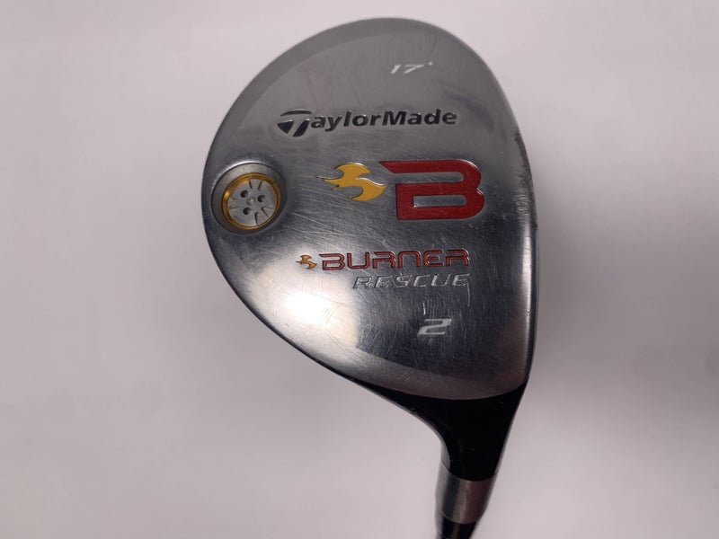 TaylorMade Burner Rescue 2008 2 Hybrid 17* REAX 60g Stiff Graphite Mens RH