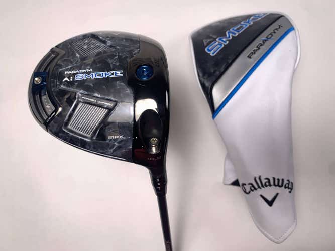 Callaway Paradym Ai Smoke Max Driver 10.5* Cypher Forty 4.0 40g Ladies RH HC