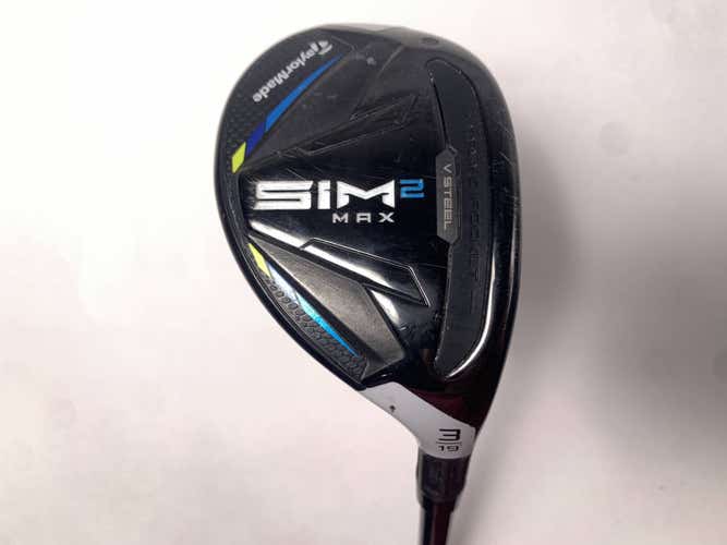 TaylorMade SIM2 MAX Rescue 3 Hybrid 19* Fujikura Ventus Blue 6-R Regular RH