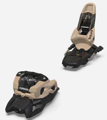 New Marker Squire 11 bindings; 100mm brake; Max Din 11 (Tan)