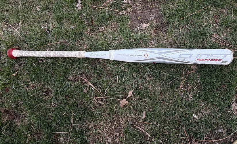 2022 Easton Ghost Advanced Composite Bat (-10) 23 oz 33" (Used)