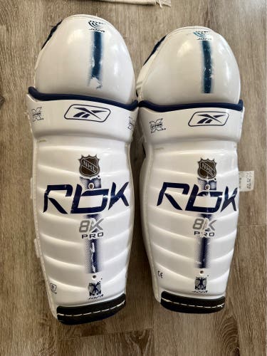 14” Reebok 8K Pro Shin Pads Pro Stock