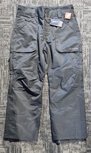 New Dakine Surveyor Snow Pants Men’s Black Waterproof XLarge