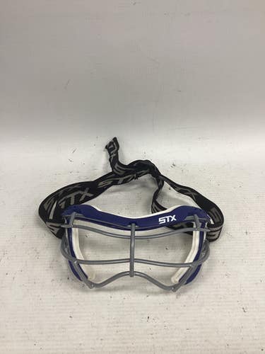 Used STX FOCU-S Lacrosse Facial Protect Navy Blue Senior 11851-S000043907