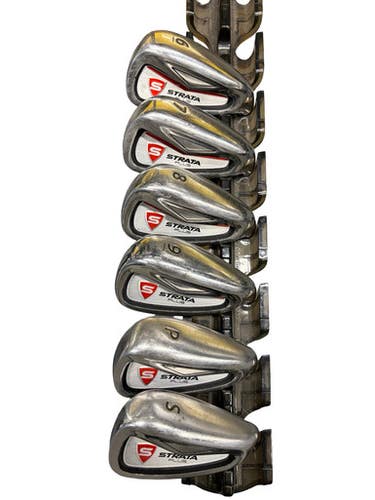 Used Callaway STRATA PLUS Mens Iron Set RH 6I-SW 10299-S000307442