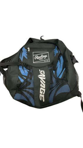 Used Rawlings BAG BB/SB Player Carry Bag Black 11859-S000028936