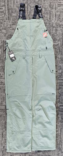 Dakine Scout Bib Snow Pants Men’s Green Waterproof Small