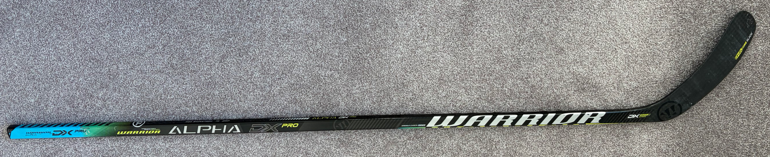 Senior Warrior Alpha DX Pro Right Handed Hockey Stick W03 75 Flex (Used)
