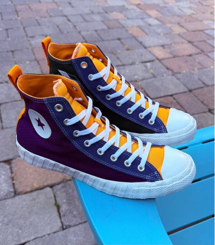 Men's Converse UNT1TL3D Hi Not A Chuck Sneakers Night Purple 167242C US Size 11