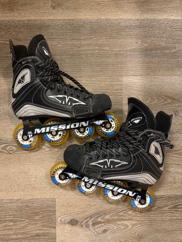 Mission Inhaler DS5 Inline Skates Regular Width Size 7 (Used)