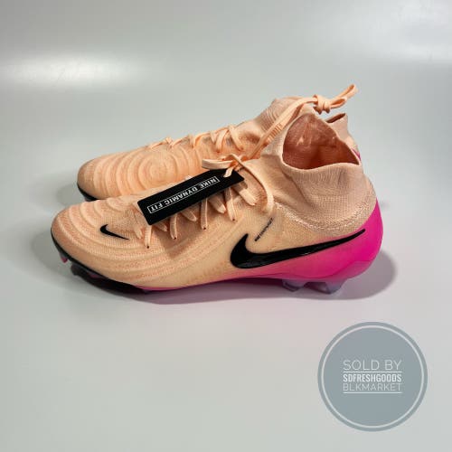 NIKE PHANTOM LUNA II ELITE FG PINK PRISM PACK CLEATS 9.5